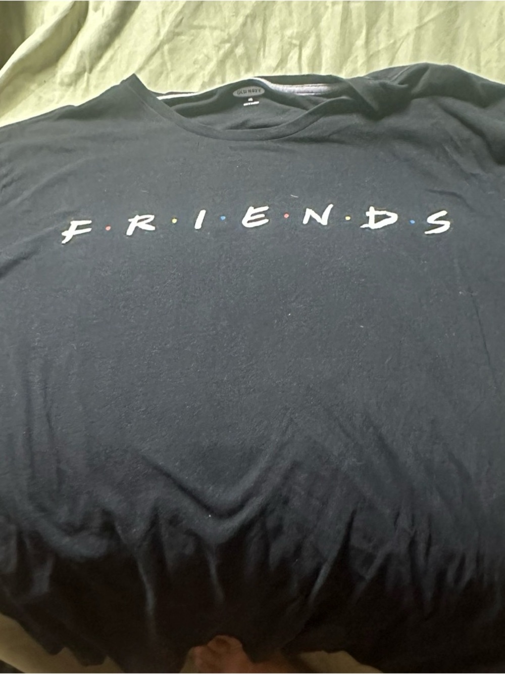 Friends TV Show Men’s XXL Black